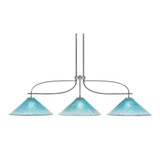 Monterey 3 Light Large Island Pendant 50.25 Inch Length by Toltec - 2936-716