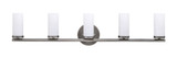Trinity 5 Light Vanity Light 33.75 Inch Length by Toltec - 2815-75-80