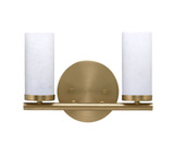 Trinity 2 Light Vanity Light 10.5 Inch Length by Toltec - 2812-75-80
