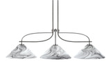 Monterey 3 Light Small Chandelier by Toltec 2936-2 - 2936-2