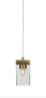 Nouvelle 1 Light Mini Pendant 8 Inch Tall by Toltec - 3022-4-8-