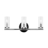 Trinity 3 Light Vanity Light by Toltec - 2813-MB-800B