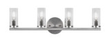 Trinity 4 Light Vanity Light by Toltec - 2814-MB-800B