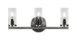 Trinity 3 Light Vanity Light by Toltec - 2813-MB-800B