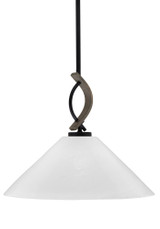 Monterey 1 Light Large Pendant 16 Inch Wide by Toltec - 2901-MBDW-2161