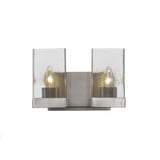 Nouvelle 2 Light Vanity Light 11 Inch Length by Toltec - 3122-GP-530