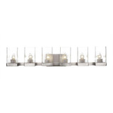 Nouvelle 6 Light Vanity Light 37 Inch Wide by Toltec - 3126-37-775-