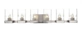 Nouvelle 6 Light Vanity Light 37 Inch Wide by Toltec - 3126-37-775-