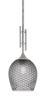Uptowne 1 Light Small Stem Hung Pendant 21.25 Inch Tall by Toltec - 320-DG-4902