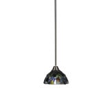 Paramount 1 Light Small Pendant 8 Inch Tall by Toltec - 3401-7-8-