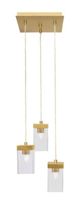Nouvelle 3 Light Medium Pendant by Toltec - 3212-1325-10-
