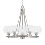 Uptowne 5 Light Medium Chandelier by Toltec 325-DG-202