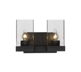 Nouvelle 2 Light Vanity Light 11 Inch wide by Toltec - 3122-11-75-