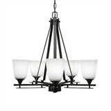 Uptowne 5 Light Medium Chandelier by Toltec 325-20523205 - 325-20523205