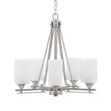 Uptowne 5 Light Medium Chandelier by Toltec 325-DG-541