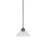 Paramount 1 Light Small Pendant 9 Inch Tall by Toltec - 3401-10-9-