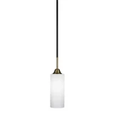 Paramount 1 Light Mini Pendant 13.5 Inch Tall by Toltec - 3401-4-135-