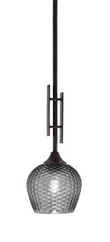 Uptowne 1 Light Small Stem Hung Pendant 18.25 Inch Tall by Toltec - 320-DG-4602