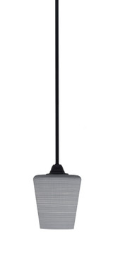 Paramount 1 Light Stem Hung Small Pendant 11 Inch Tall by Toltec - 3401-MB-4032