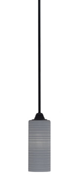 Paramount 1 Light Steel Stem Hung Mini Pendant by Toltec - 3401-MB-4092