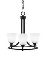 Paramount 3 Light Small Chandelier by Toltec 3403-2 - 3403-2