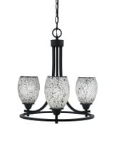 Paramount 3 Light Small Chandelier by Toltec 3403-3 - 3403-3
