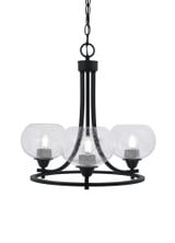 Paramount 3 Light Small Chandelier by Toltec 3403-7 - 3403-7
