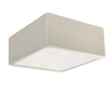 Radiance 12W 1 LED 8.2 Inch Wide Short Square Flush Mount by Justice Design - CER-6295