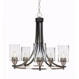 Paramount 5 Light Medium Chandelier by Toltec 3405-3-222225