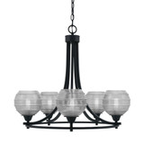 Paramount 5 Light Medium Chandelier by Toltec 3405-5