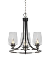Paramount 3 Light Small Chandelier by Toltec 3403-17751925 - 3403-17751925