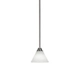 Paramount 1 Light Small Pendant 8.75 Inch Tall by Toltec - 3401-7-875-