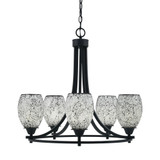Paramount 5 Light Medium Chandelier by Toltec 3405-3