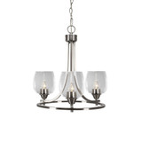 Paramount 3 Light Small Chandelier by Toltec 3403-191925