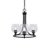 Paramount 3 Light Small Chandelier by Toltec 3403-6