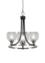 Paramount 3 Light Small Chandelier by Toltec 3403-18751925 - 3403-18751925