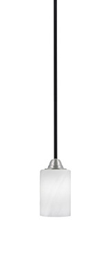 Paramount 1 Light Mini Pendant 7.25 Inch Tall by Toltec - 3401-BN-3001