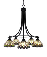 Paramount 5 Light Medium Chandelier by Toltec 3415-1 - 3415-1