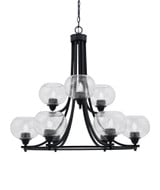 Paramount 9 Light Large Chandelier by Toltec 3409-1 - 3409-1