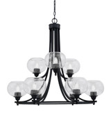 Paramount 9 Light Large Chandelier by Toltec 3409-1 - 3409-1