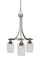 Paramount 3 Light Small Chandelier by Toltec 3413-17752575 - 3413-17752575