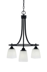 Paramount 3 Light Small Chandelier by Toltec 3413-5 - 3413-5