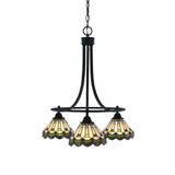Paramount 3 Light Medium Chandelier by Toltec 3413-4
