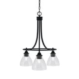 Paramount 3 Light Small Chandelier by Toltec 3413-10