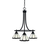 Paramount 3 Light Small Chandelier by Toltec 3413-1