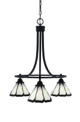 Paramount 3 Light Small Chandelier by Toltec 3413-1 - 3413-1