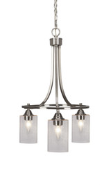 Paramount 3 Light Small Chandelier by Toltec 3413-172575 - 3413-172575