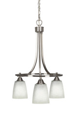 Paramount 3 Light Small Chandelier by Toltec 3413-182475 - 3413-182475