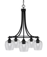 Paramount 5 Light Medium Chandelier by Toltec 3415-7 - 3415-7