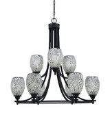 Paramount 9 Light Large Chandelier by Toltec 3409-5 - 3409-5